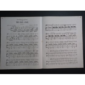 MIRY Charles Mon Bon Ange Chant Piano ca1850