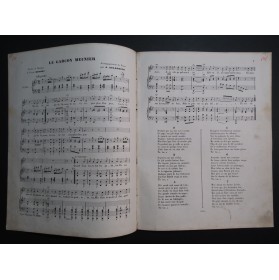 DUPONT Pierre Le Garçon Meunier Chant Piano ca1855