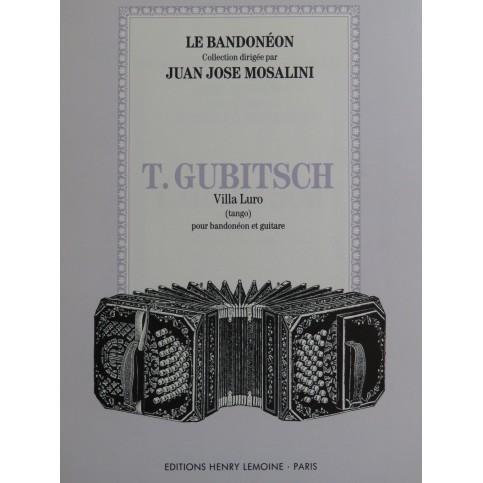 GUBITSCH Tomas Villa Luro Guitare Bandonéon 1989