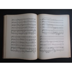 BACH J. S. Passion selon Saint-Jean Oratorio Chant Piano ca1900