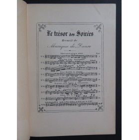 Le Trésor des Soirées Recueil de Musique de Danse 9 Pièces Piano