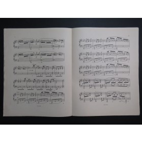 WACHS Paul Les Champs et la Ville Piano ca1895