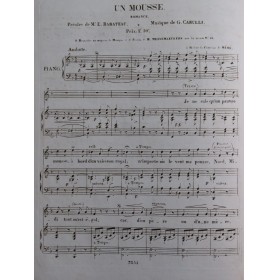 CARULLI Gustave Un Mousse...