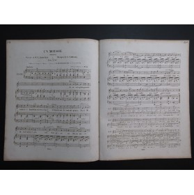 CARULLI Gustave Un Mousse Chant Piano ca1830