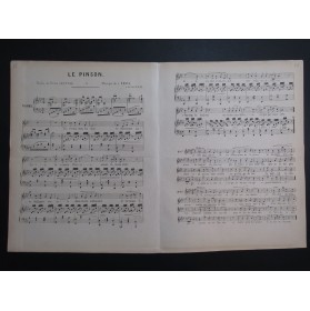 RAUIS Léon Le Pinson Chant Piano XIXe siècle