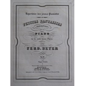 BEYER Ferdinand Fantaisie...