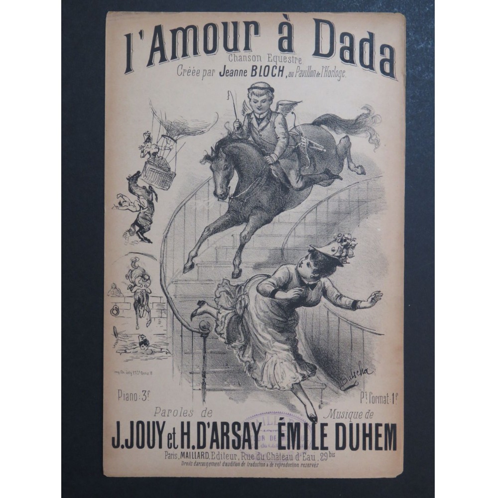 L'Amour à Dada Emile Duhem Chant