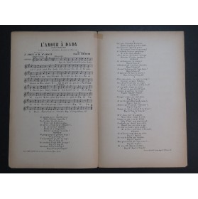 L'Amour à Dada Emile Duhem Chant