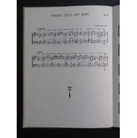 DEISS Lucien Psaume et Cithare Louange de Gloire Chant Orgue 1959