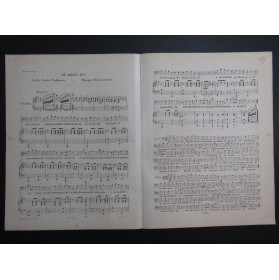 ZEREZO Isidore Où voles-tu ? Chant Piano XIXe siècle
