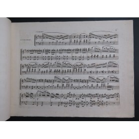 WEBER Potpourri sur Oberon Piano ca1840