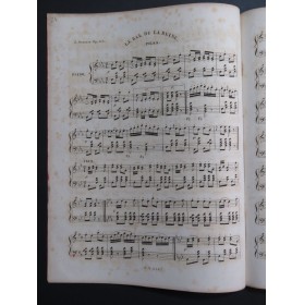 STRAUSS Johann Annen Polka Le Bal de la Reine op 137 Piano XIXe