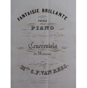 VAN REES C. F. Fantaisie...