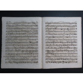 VIOTTI J. B. Six Quatuors op 1 1er Violon ca1785