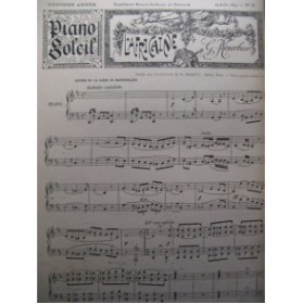 Piano Soleil No 8 Août 1894 Meyerbeer Piano