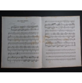 ARNAUD Étienne Les Yeux Bleus Chant Piano ca1840