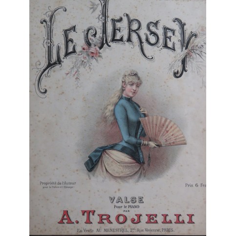TROJELLI A. Le Jersey Piano XIXe siècle