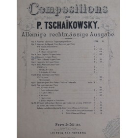 TSCHAIKOWSKY P. I. Romance...