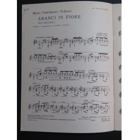 CASTELNUOVO-TEDESCO Mario Aranci in Fiore Guitare 1967