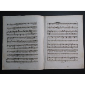 BERTON H. Le Chevalier de Sénanges No 4 Duo Chant Piano ou Harpe ca1810