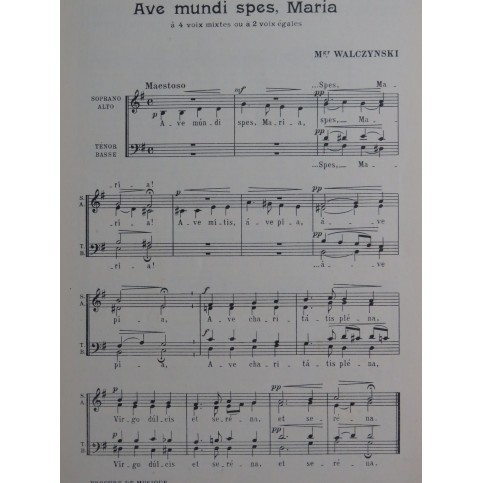 Supplément Revue Saint Cécile Chant Orgue Janvier 1935