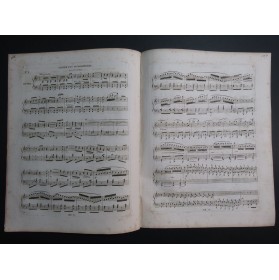 HÜNTEN François Petites Fleurs de Salon 1 op 112 Piano ca1840