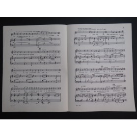 MENOTTI Gian-Carlo Steal Me, Sweet Thief Chant Piano 1952