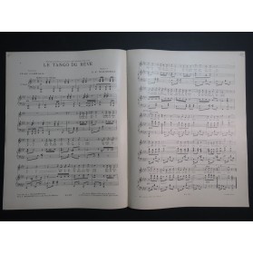 MALDEREN Ev. Le Tango du Rêve Chant Piano 1919