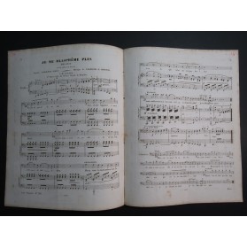 DE CONINCK François Je ne Blasphème plus Chant Piano ca1840