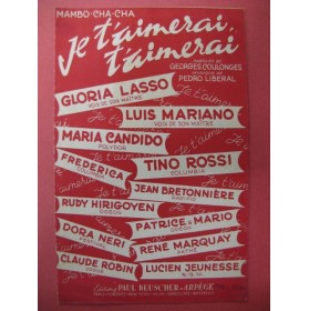 Je t'aimerai, t'aimerai...