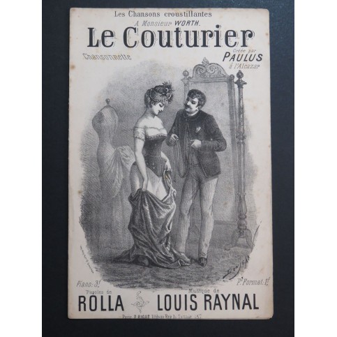 Le Couturier Louis Raynal Chant XIXe