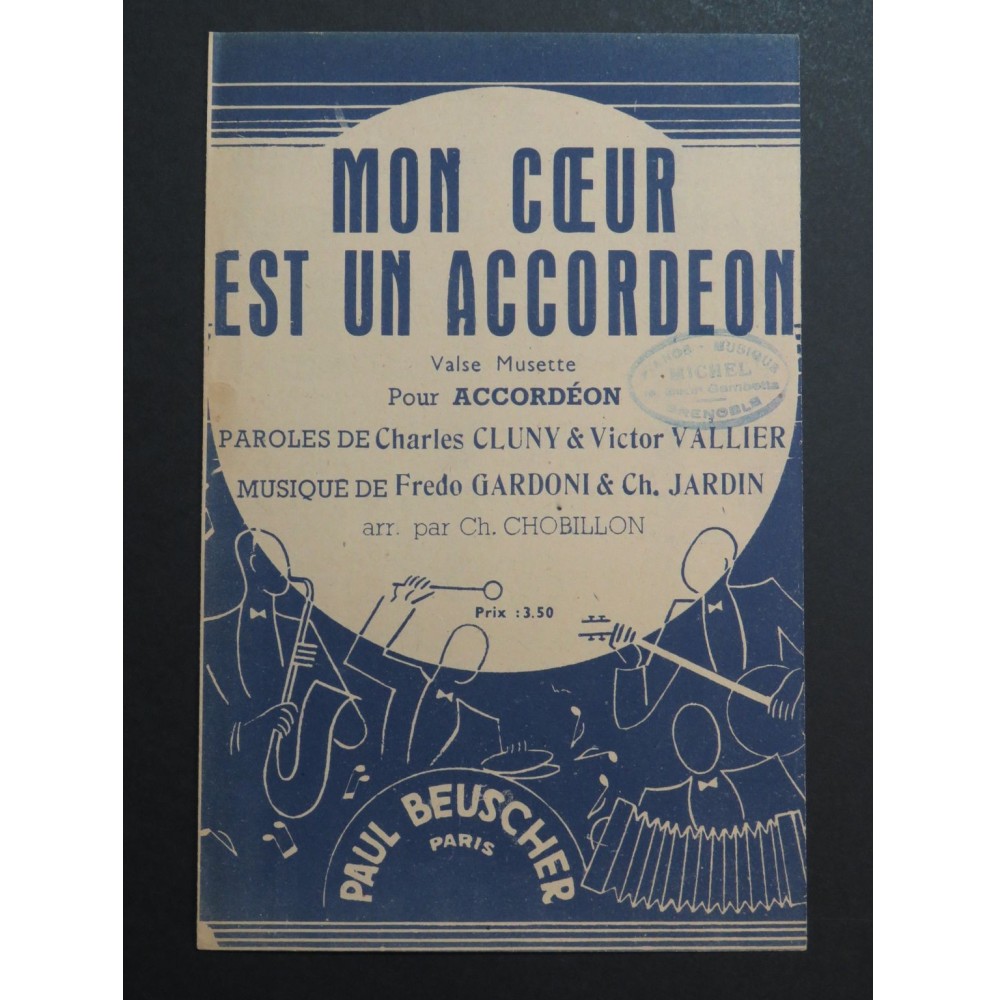 Mon Coeur est un Accordéon Chant Accordéon 1944