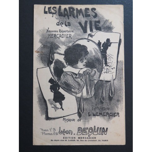 Les Larmes de la Vie Léon Dequin Chant