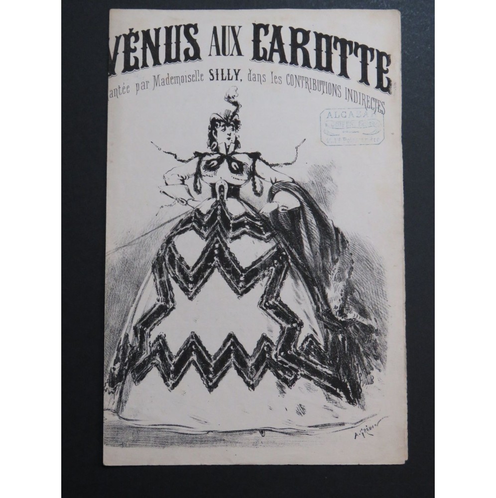 La Vénus aux Carottes A. Grévin Chant XIXe