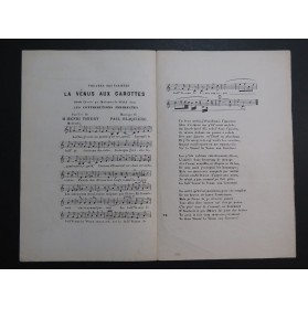 La Vénus aux Carottes A. Grévin Chant XIXe