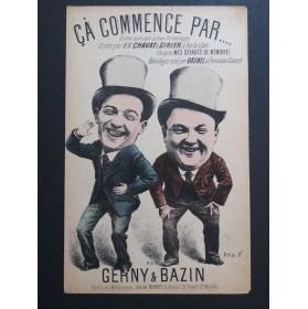 Ca commence par... Gerny Bazin