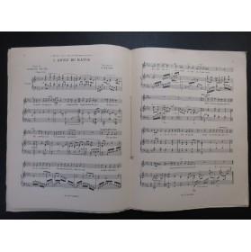 GALLIERA LAMY HENRY ROYER SAUVREZIS Pièces Chant Piano 1913
