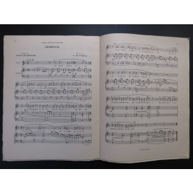 GALLIERA LAMY HENRY ROYER SAUVREZIS Pièces Chant Piano 1913