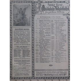 DUSSEK J. L. Les Adieux Piano