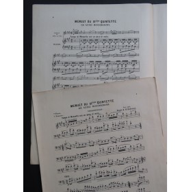 BOCCHERINI Luigi Menuet du XIe Quintette Piano Violoncelle