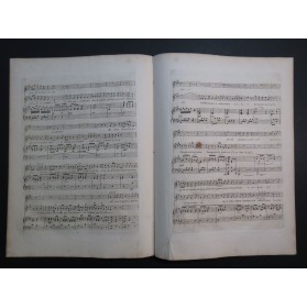 ISOUARD Nicolo Joconde No 6 Chant Piano ou Harpe ca1820