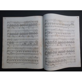 DE CARAYON LA TOUR Amédée Amour et Fanatisme Chant Piano ca1850