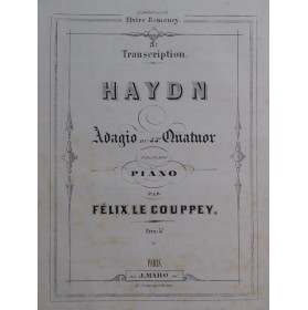 HAYDN Joseph Adagio du 44e...