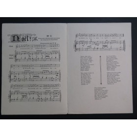 Noël No 2 Grâces soient rendues au Dieu Chant Piano ou Orgue ca1900