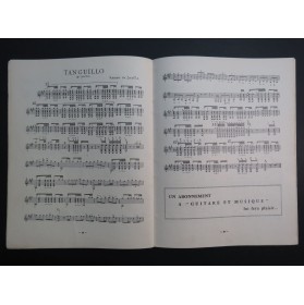 Guitare et Musique No 34 Revue Pièces Guitare 1961