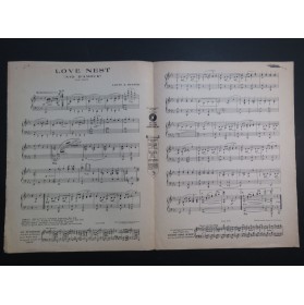 HIRSCH Louis A. Love Nest Piano 1920