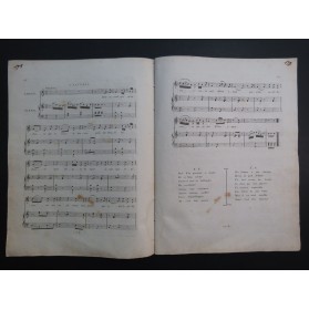 PLANTADE Charles L'Accueil Chant Piano ca1820