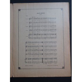 SAINT-SAËNS Camille Tollite Hostias Chant Piano 1928