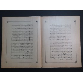 SAINT-SAËNS Camille Tollite Hostias Chant Piano 1928