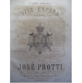 PROTTI José Viva Espana Piano ca1850